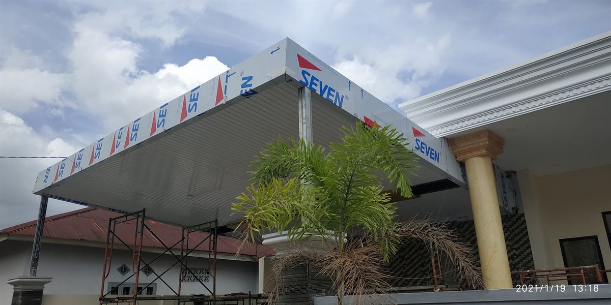 kanopi tanjung hulu - Dokumentasi Proyek